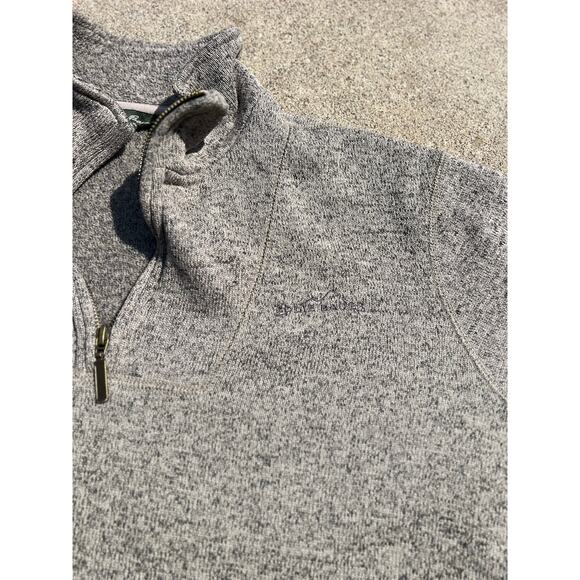 Eddie Bauer Sweater Men Size XL Collared Quarter Zip Long Sleeve Pullover Preppy - Picture 3 of 6